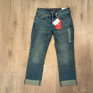 LUCKY BRAND SWEET LOW RISE CROP JEANS SIZE 27 BRAND NEW